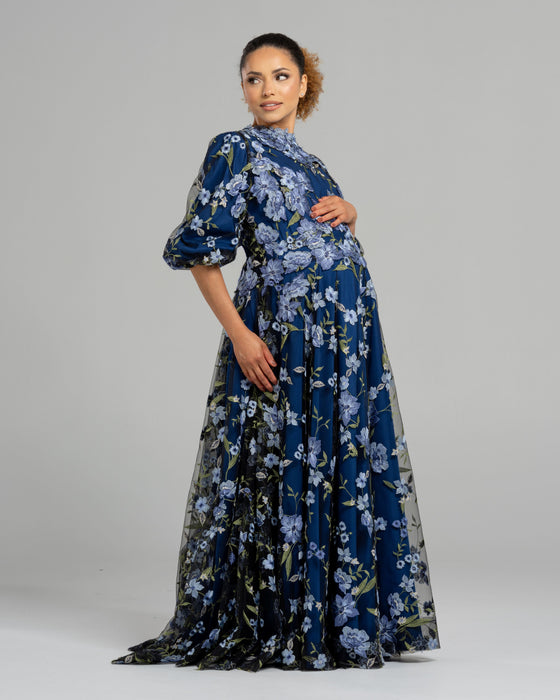 Midnight Bloom Maternity