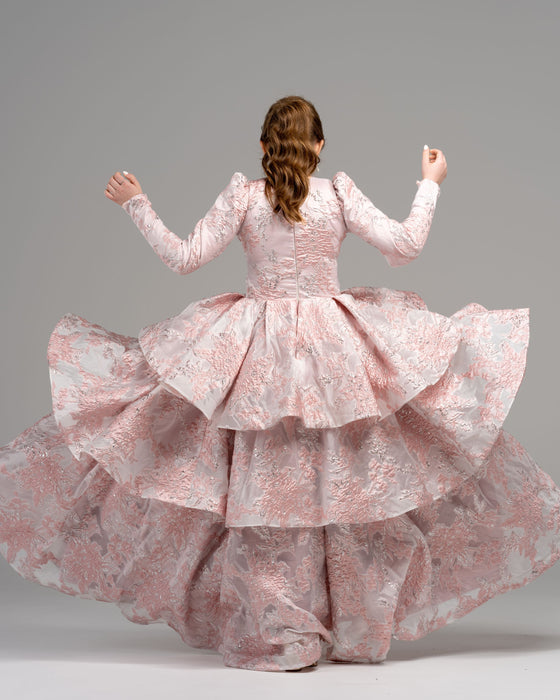 Brocade Blossom Gown – Liylah Brocade Blossom Gown – Liylah