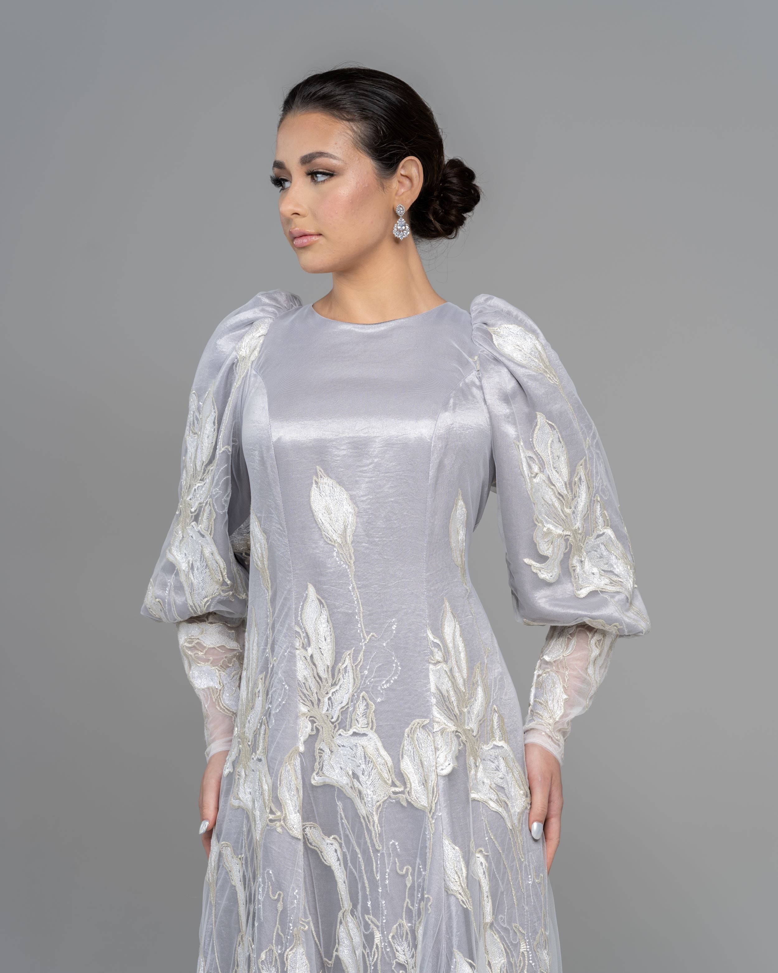 silver lining dress Silver Lining Capelet Dress Teuta Matoshi