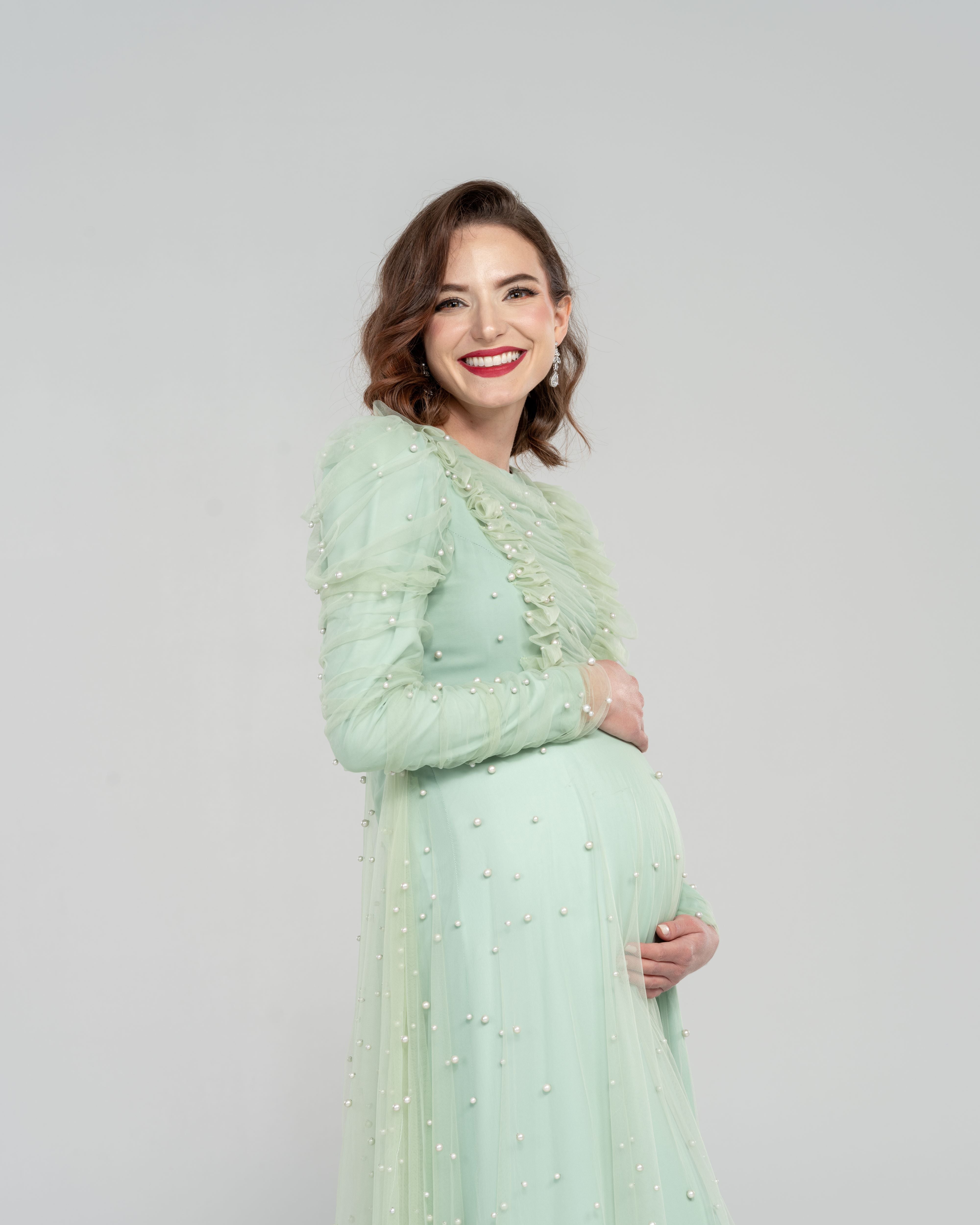Maternity Sage Pearl 2 Maternity Sage Pearl 2