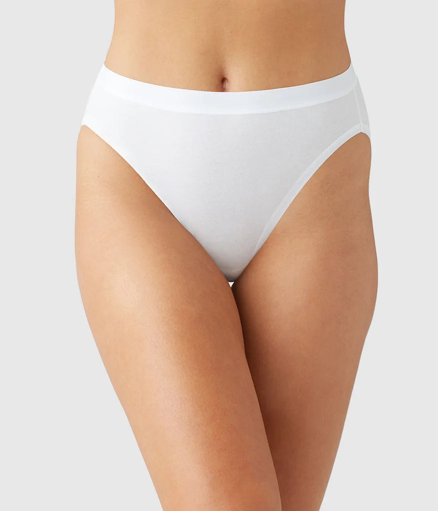 Wacoal Understated Cotton Hi-Cut Panty