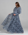 Maternity Beaded Slate