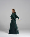 Emerald Constellations Maternity Gown