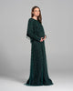 Emerald Constellations Maternity Gown