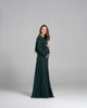 Emerald Constellations Maternity Gown
