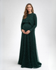 Emerald Constellations Maternity Gown