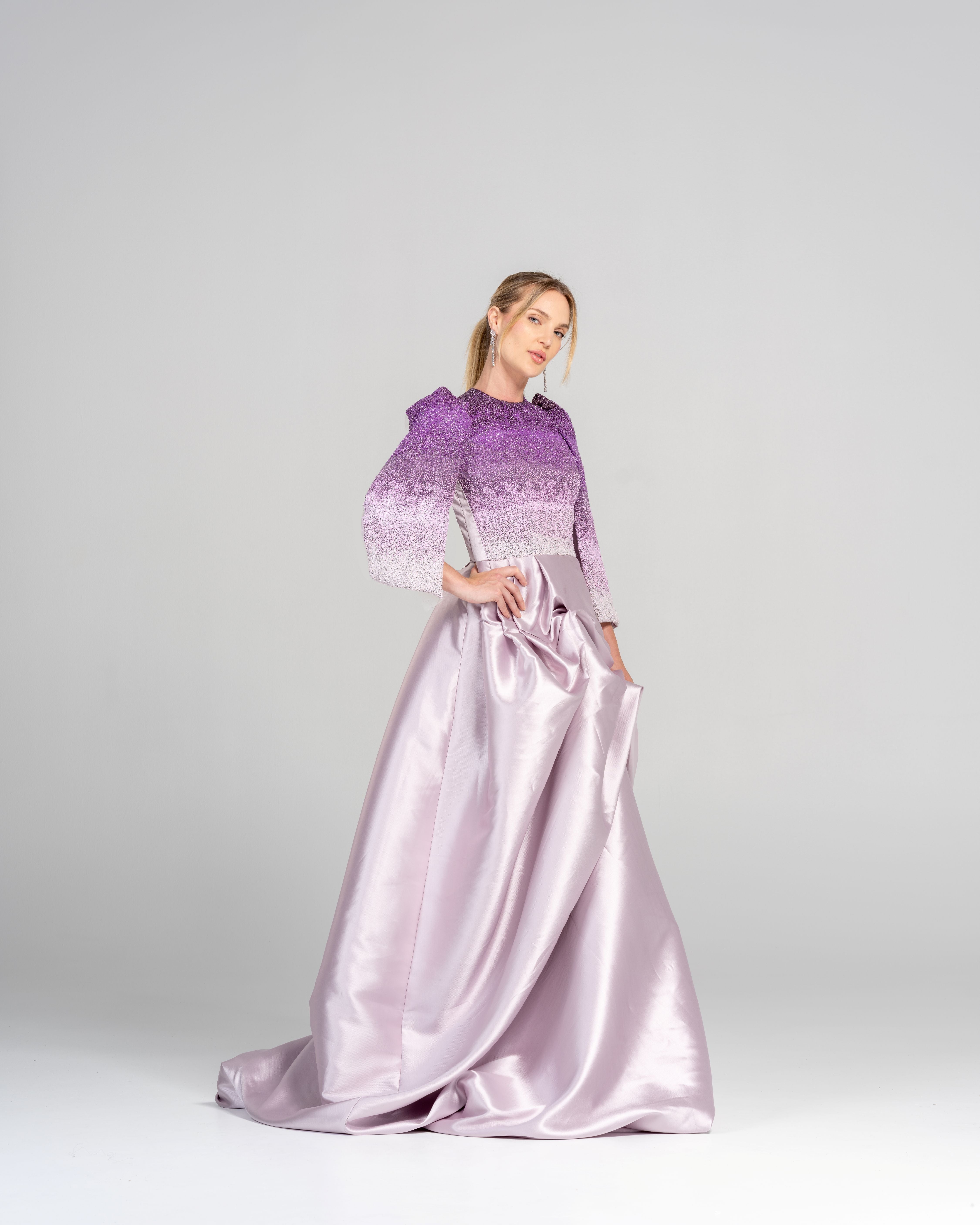 twilight purple dress Twilight Serenade Midi Dress in Purple Check, Size L