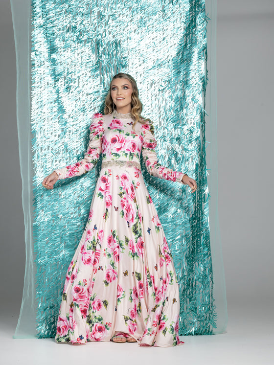 Whispering Roses Gown