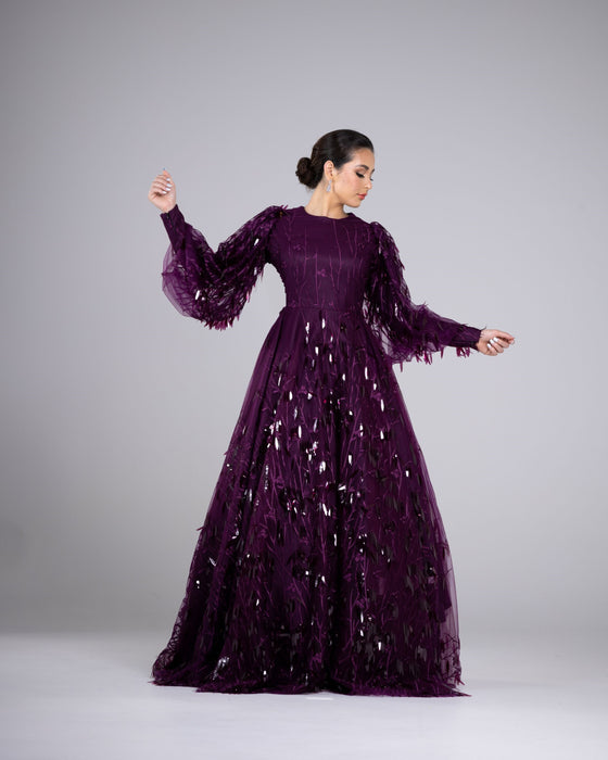 Sensational Mulberry Gown