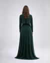 Emerald Constellations Maternity Gown