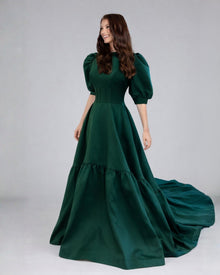 Green Gowns | Liylah | Modest Gown Rental