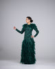 Lustrous Jade Gown