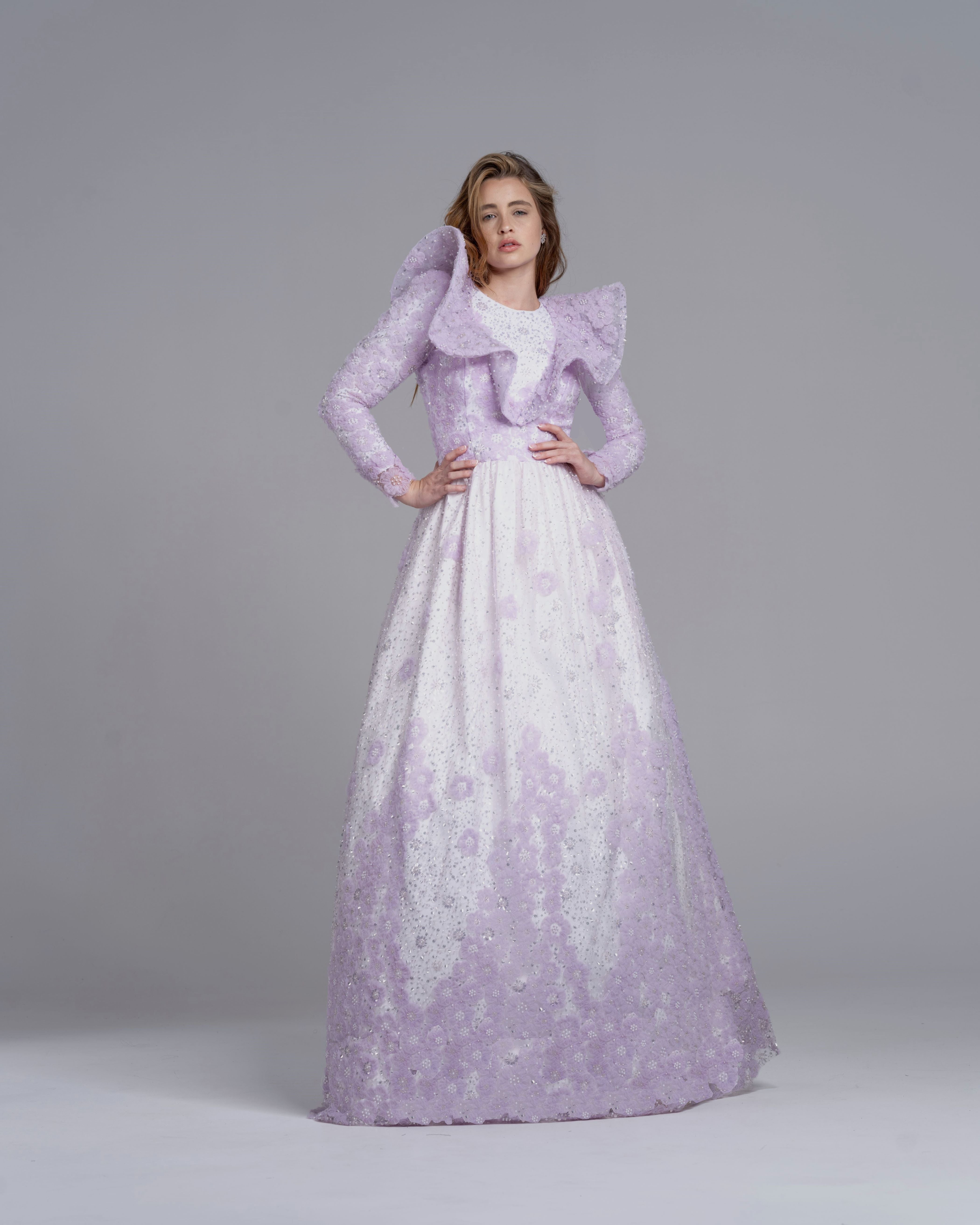 Lilac Fantasy Gown – Liylah - Main Image