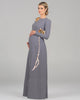 Periwinkle Elegance - Maternity
