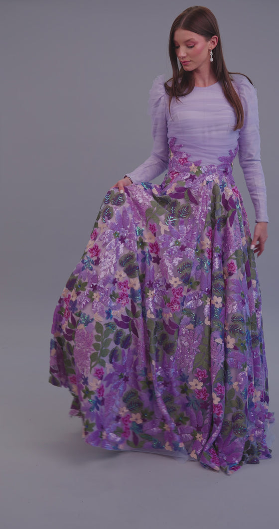 Lavender Lush Gown
