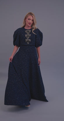  Chanel Bouclé Gown