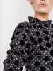 Velvet Polka Dot Gown
