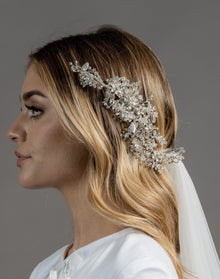  Enchanted Swept Bridal Headpiece