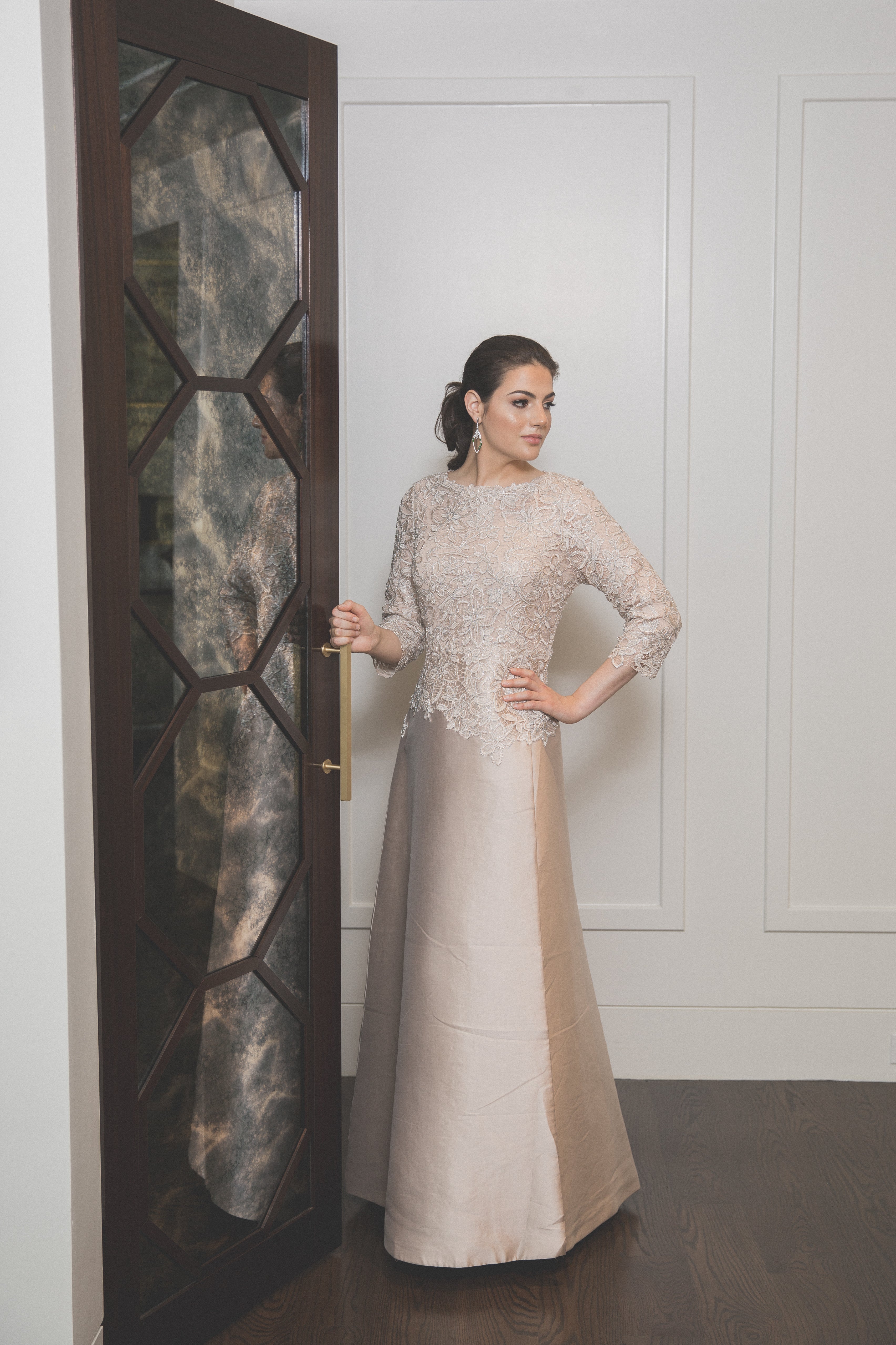 Silk A-Line Organza Gown 16 Silk A-Line Organza Gown 16
