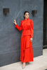 Silk Wrap Gown