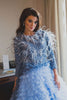 Ombré Feather Ball Gown