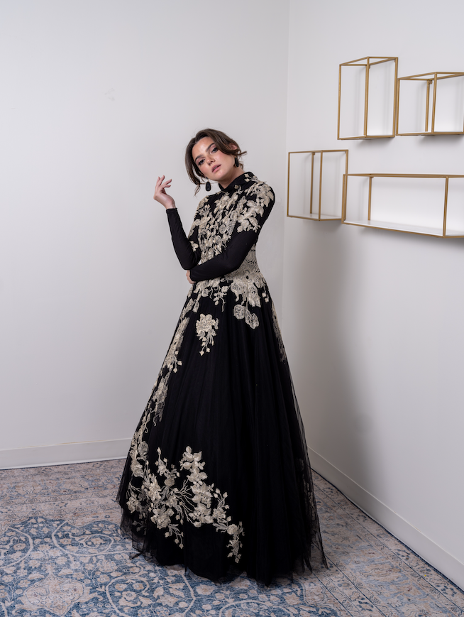 Formal Garden Tulle Ball Gown Liylah