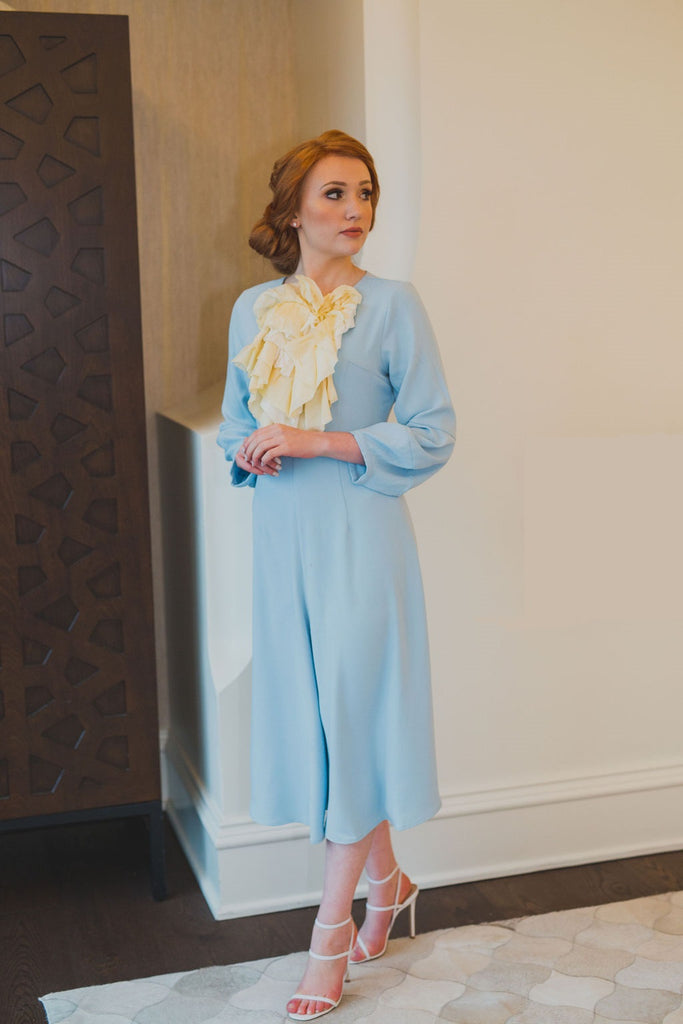 Ruffled Cocktail Dress